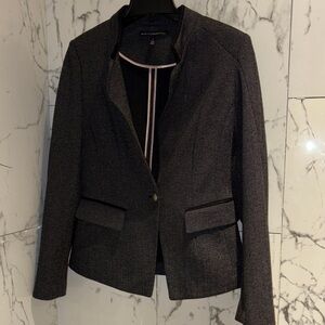 White House Black Market Charcoal Blazer